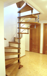 Fabricación de escaleras de caracol a medida