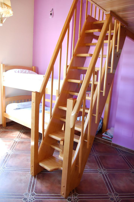 Scala Bianca. Escaleras tipo barco o peldaños alternos